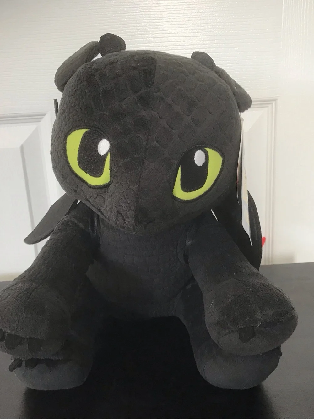Build-A-Bear Toothless Plush Black Dragon With Wings